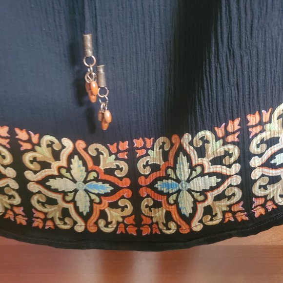 Tommy bahama beaded black tank top - Picture 6 of 6
